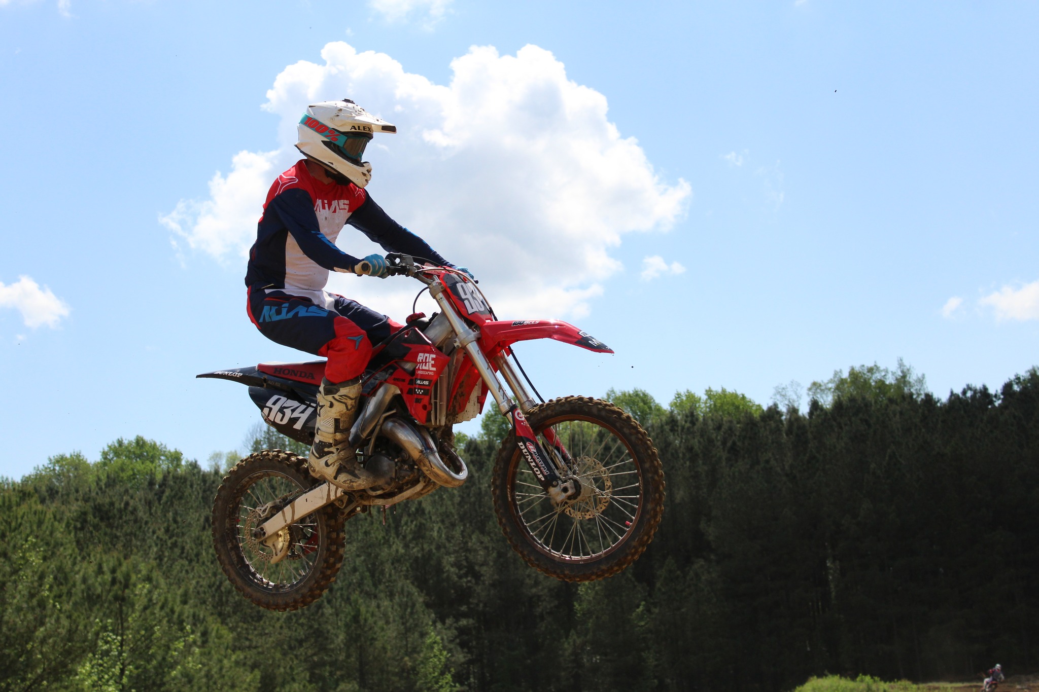 Riders at the Motocross Entrance